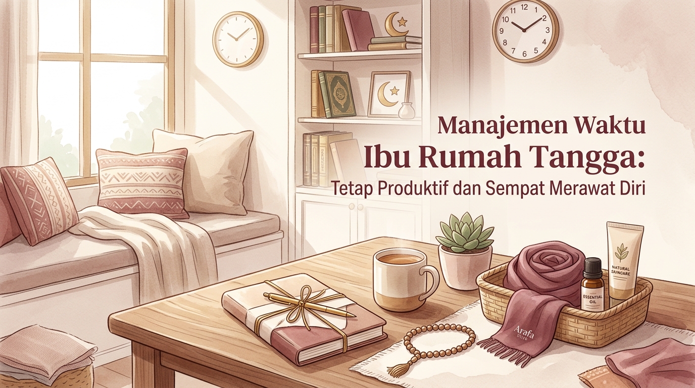 Manajemen Waktu Ibu Rumah Tangga: Tetap Produktif dan Sempat Merawat Diri