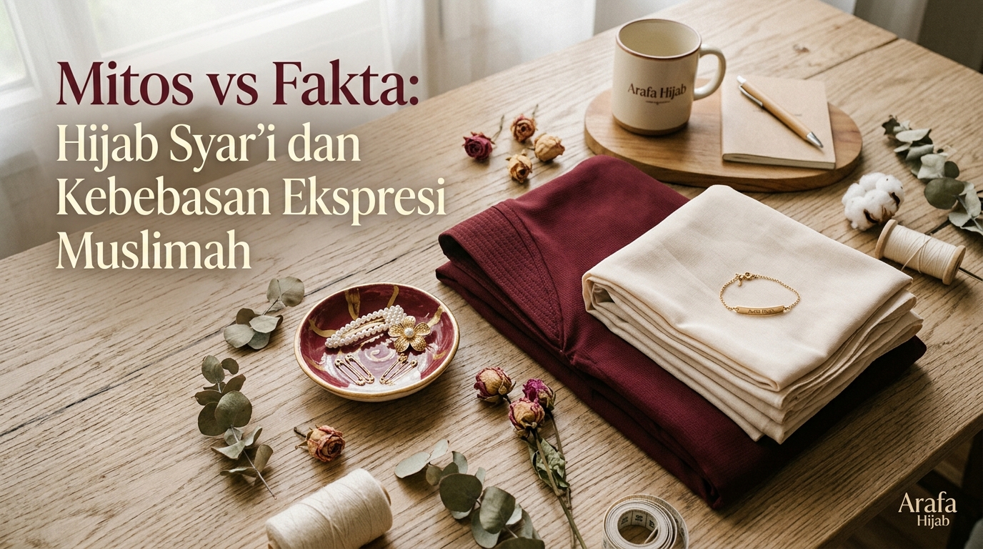 Mitos vs Fakta: Hijab Syar'i dan Kebebasan Ekspresi Muslimah
