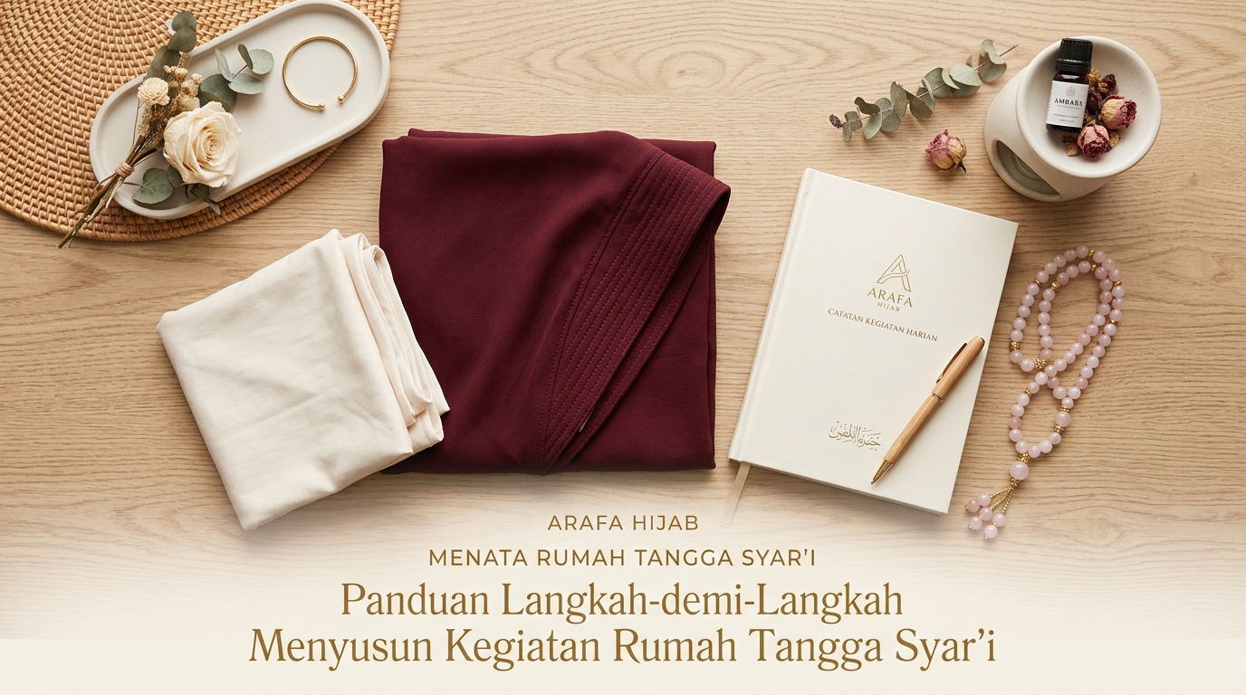 Panduan Langkah-demi-Langkah Menyusun Kegiatan Rumah Tangga Syar'i