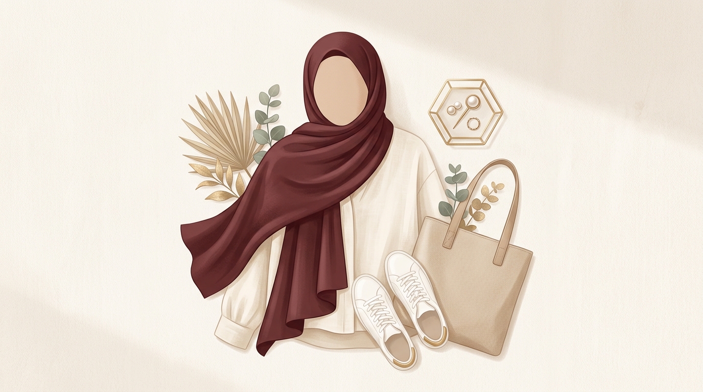 Panduan Lengkap Menggabungkan Hijab Syar'i dengan Fashion Casual