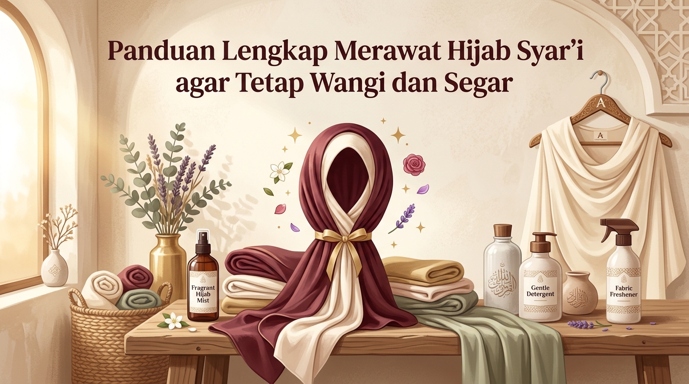 Panduan Lengkap Merawat Hijab Syar'i agar Tetap Wangi dan Segar