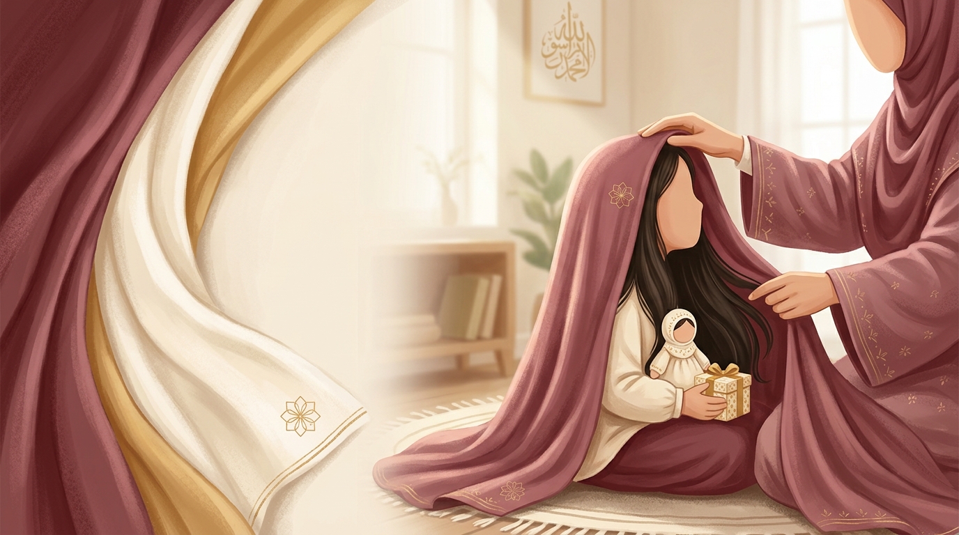 Menerapkan Kebiasaan Hijab Syar'i yang Menyenangkan untuk Anak