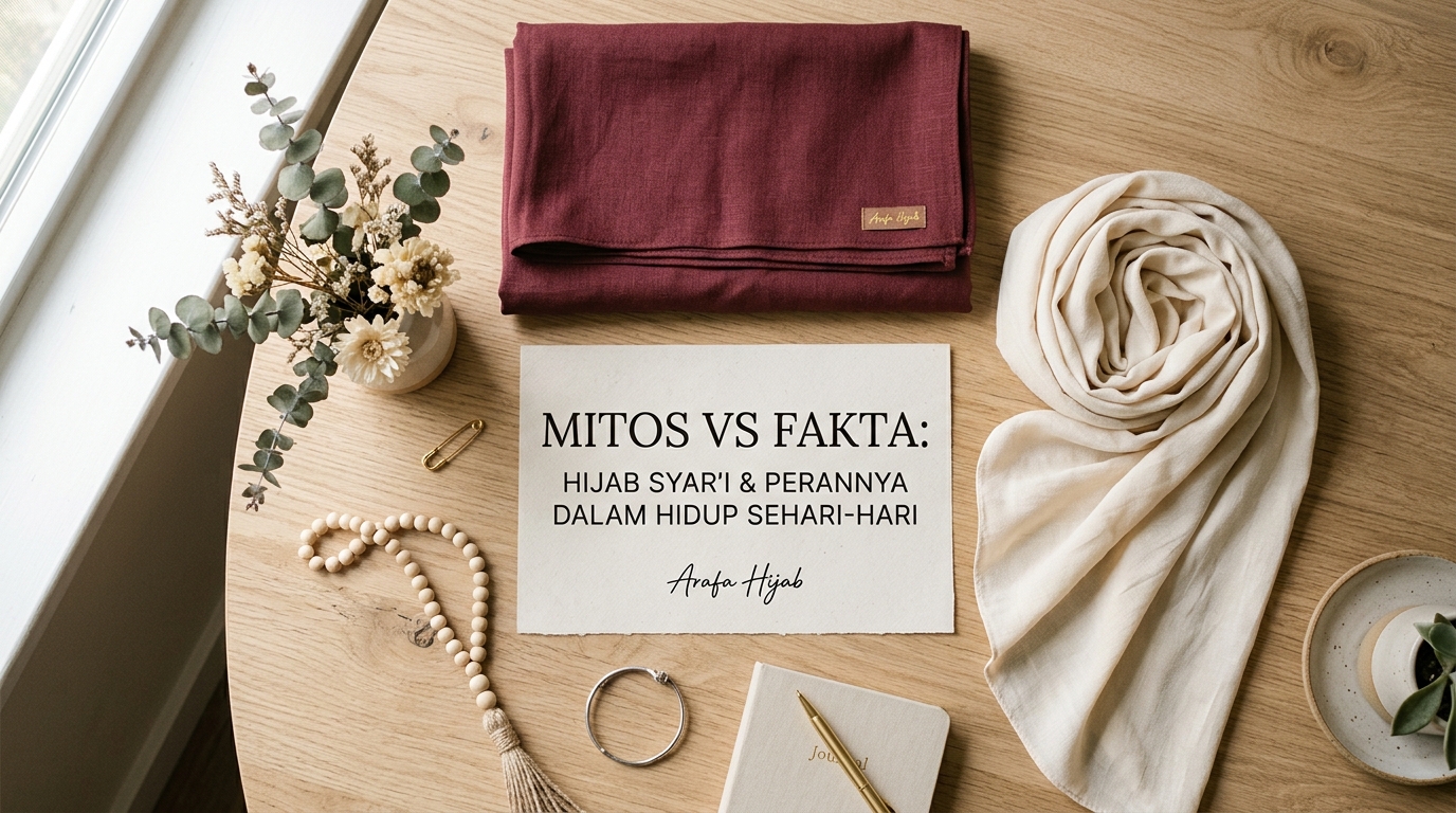 Mitos vs Fakta: Hijab Syar'i dan Perannya dalam Hidup Sehari-hari