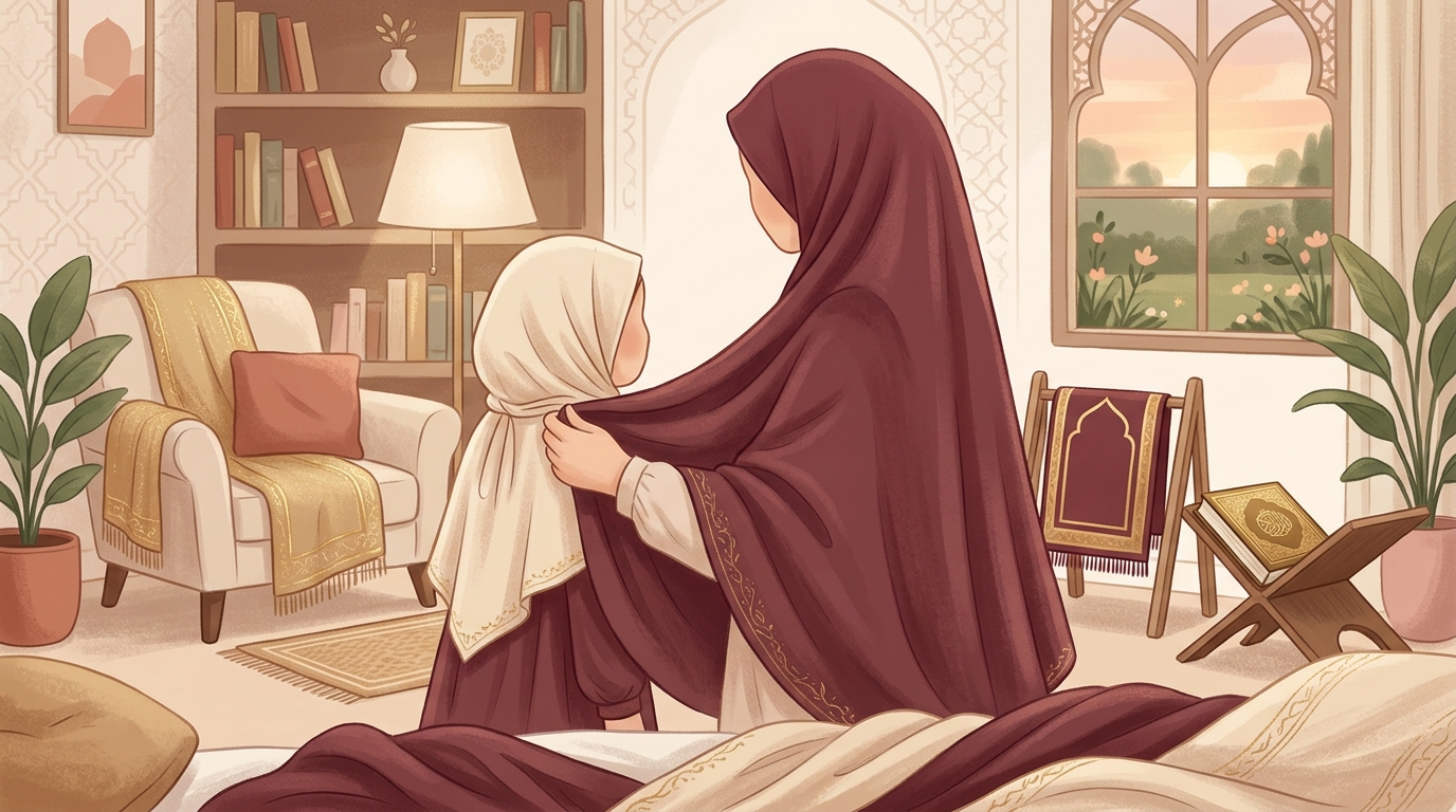 Mengajak Anak Merayakan Hijab Syar'i: Kisah Inspirasi Keluarga