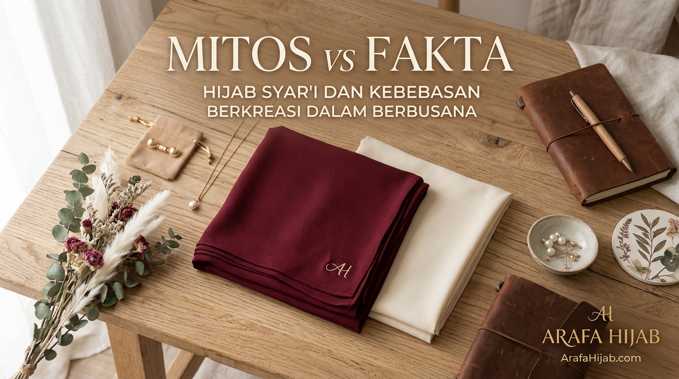 Mitos vs Fakta: Hijab Syar'i dan Kebebasan Berkreasi dalam Berbusana